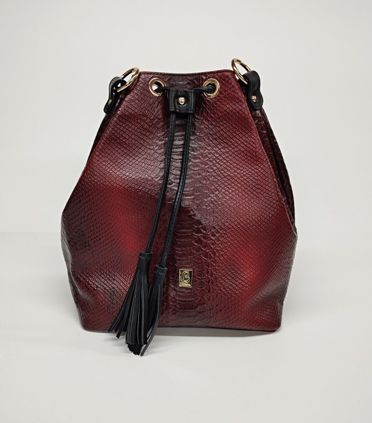 Snake Instinct Convertible Bucket Bag - Image 9