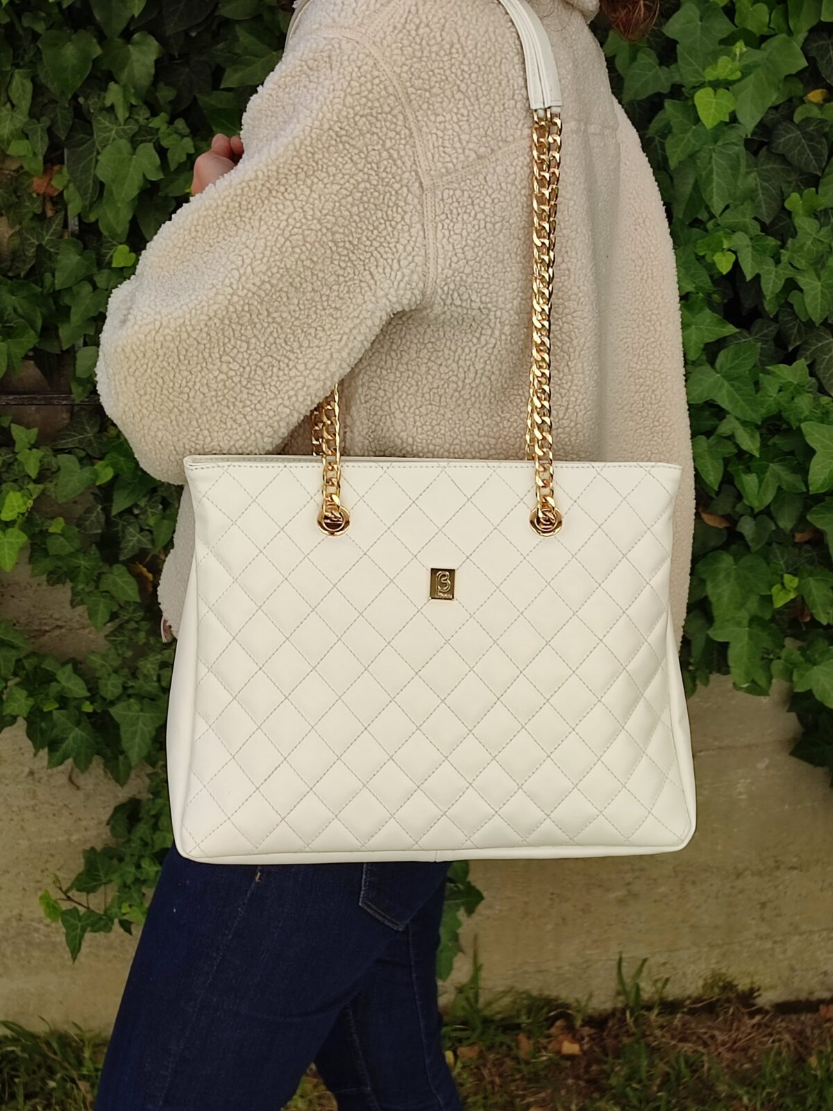 Diamonds Classic Shopper Bag - Image 9