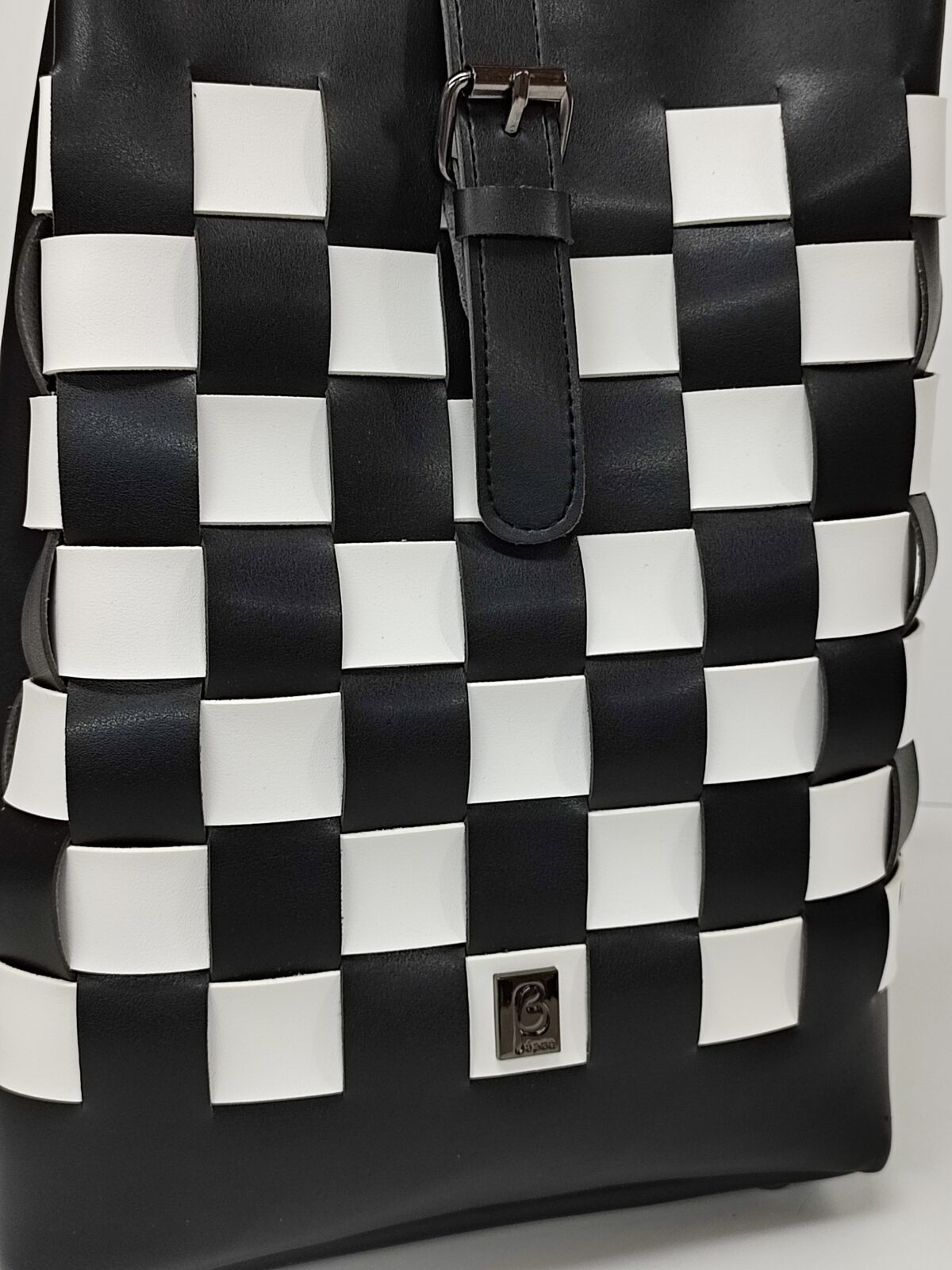Patchwork Leather Juno Backpack - Image 6
