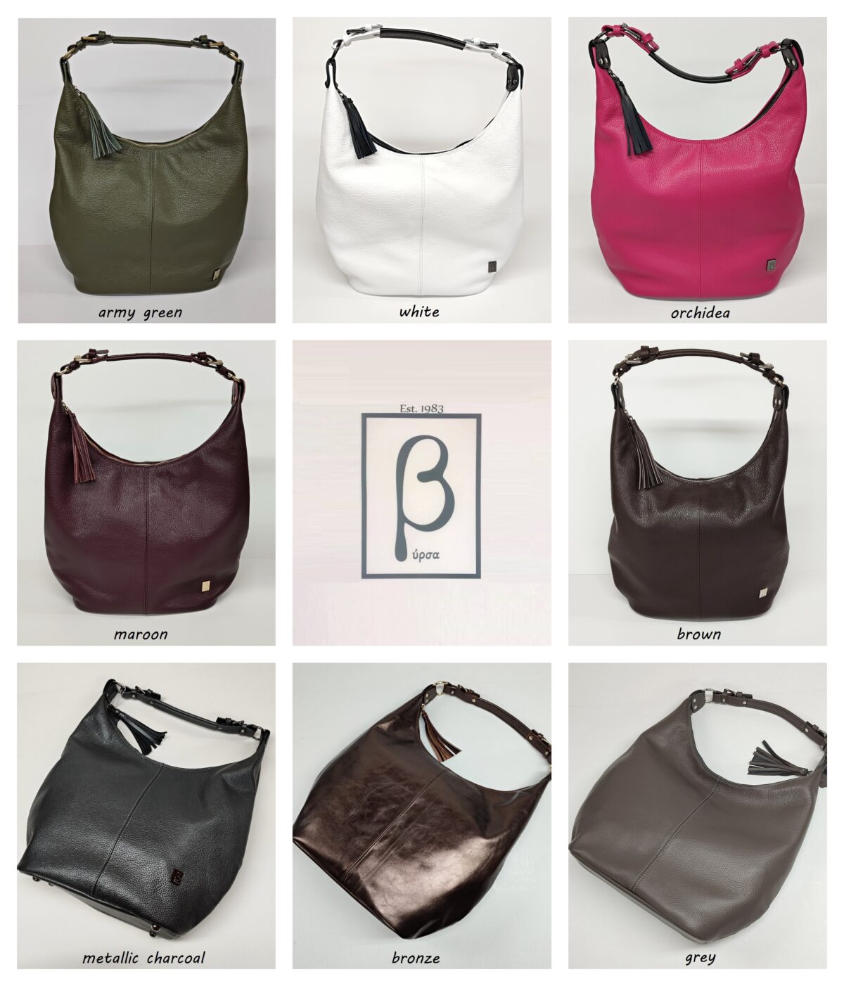 Magnificent Leather Hobo Bag - Image 11