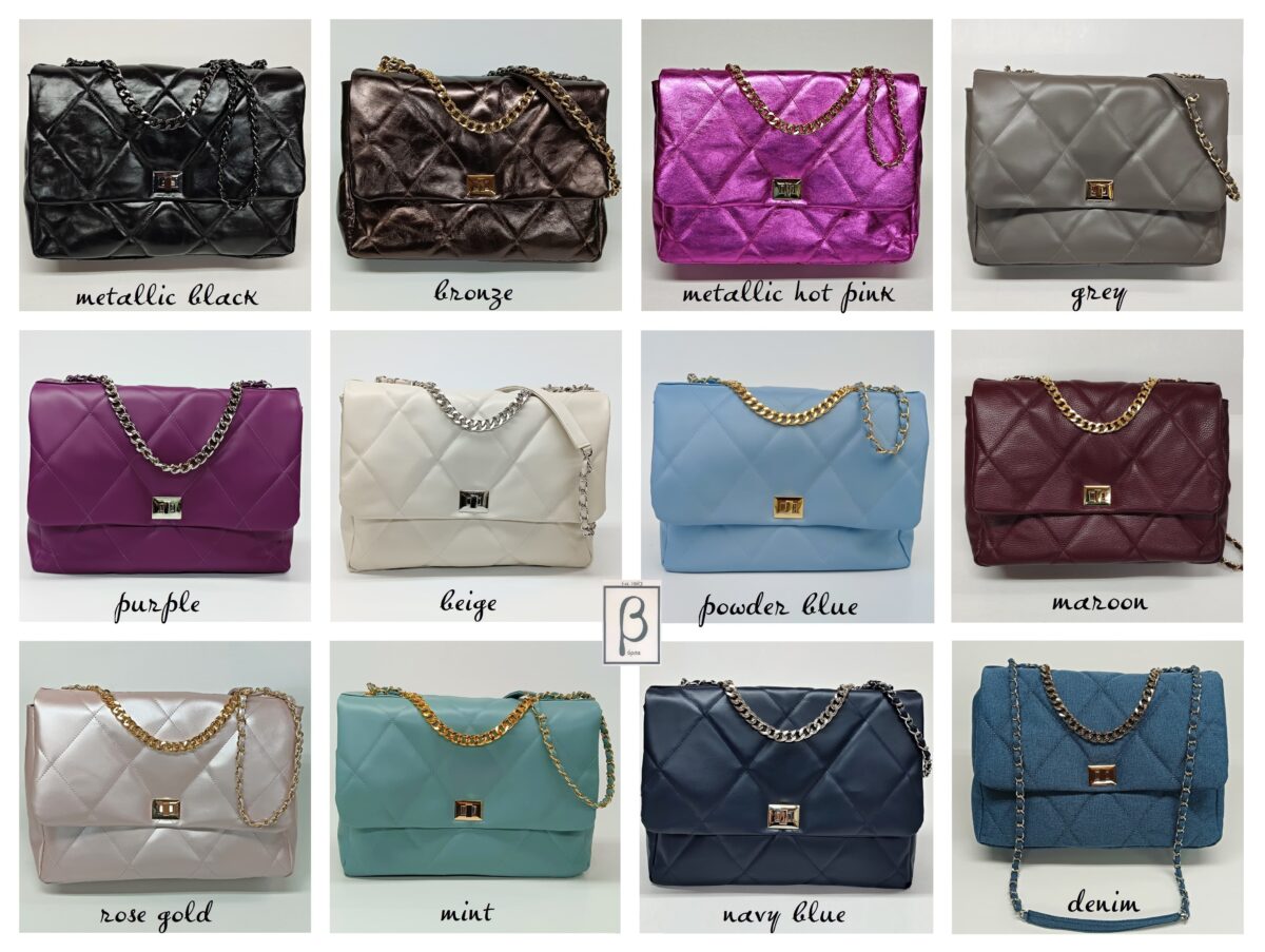 XL Diamonds Genuine Leather Bag - Image 12