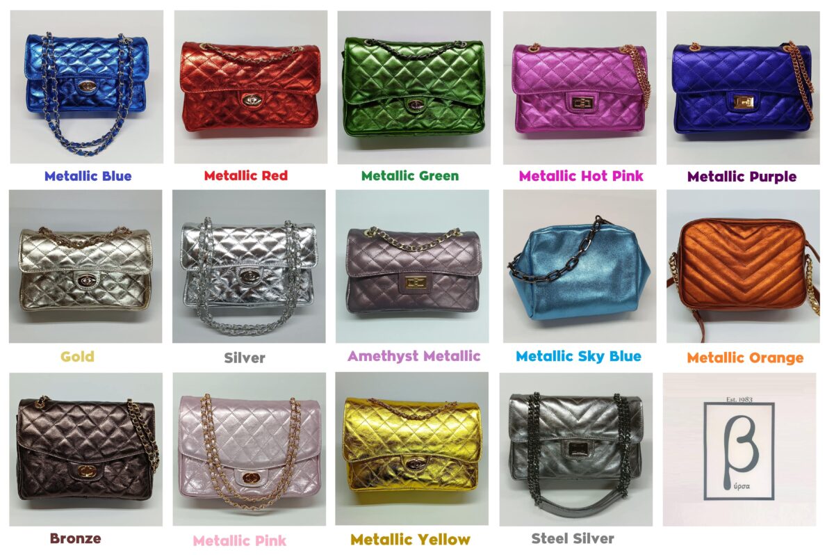 Metallic Diamond Clutch - Image 11