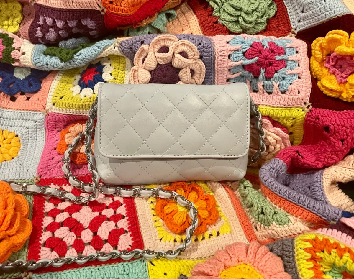 Quilted Wallet / Crossbody Bag - Image 7