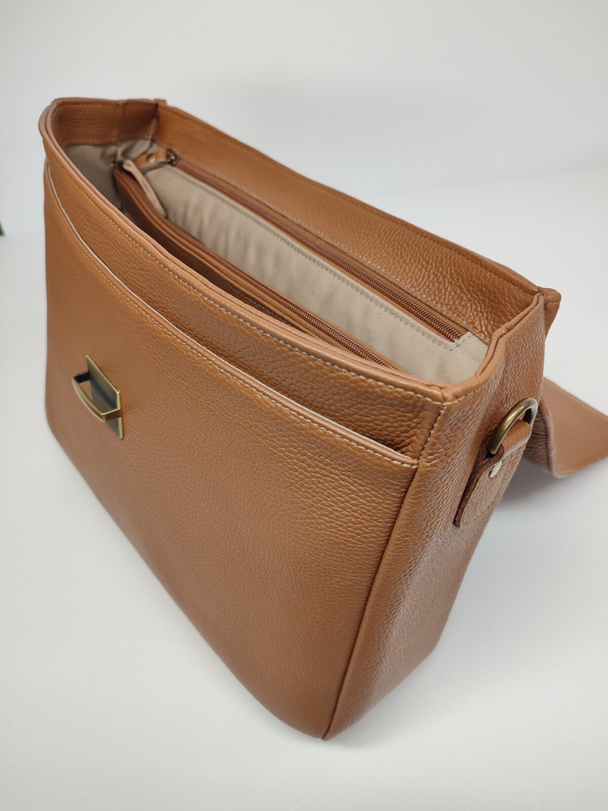 Classic Leather Briefcase - Image 7