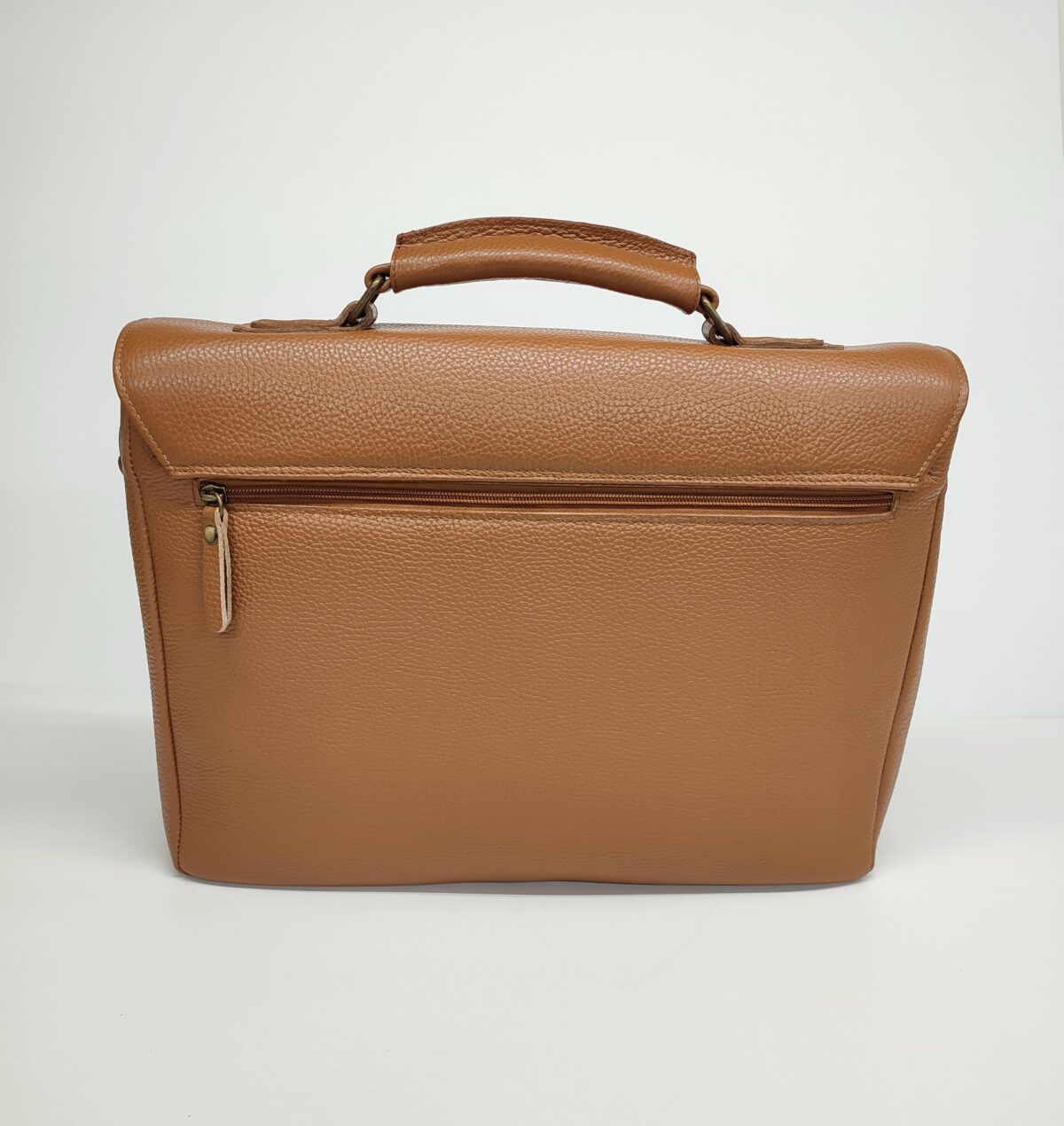 Classic Leather Briefcase - Image 5