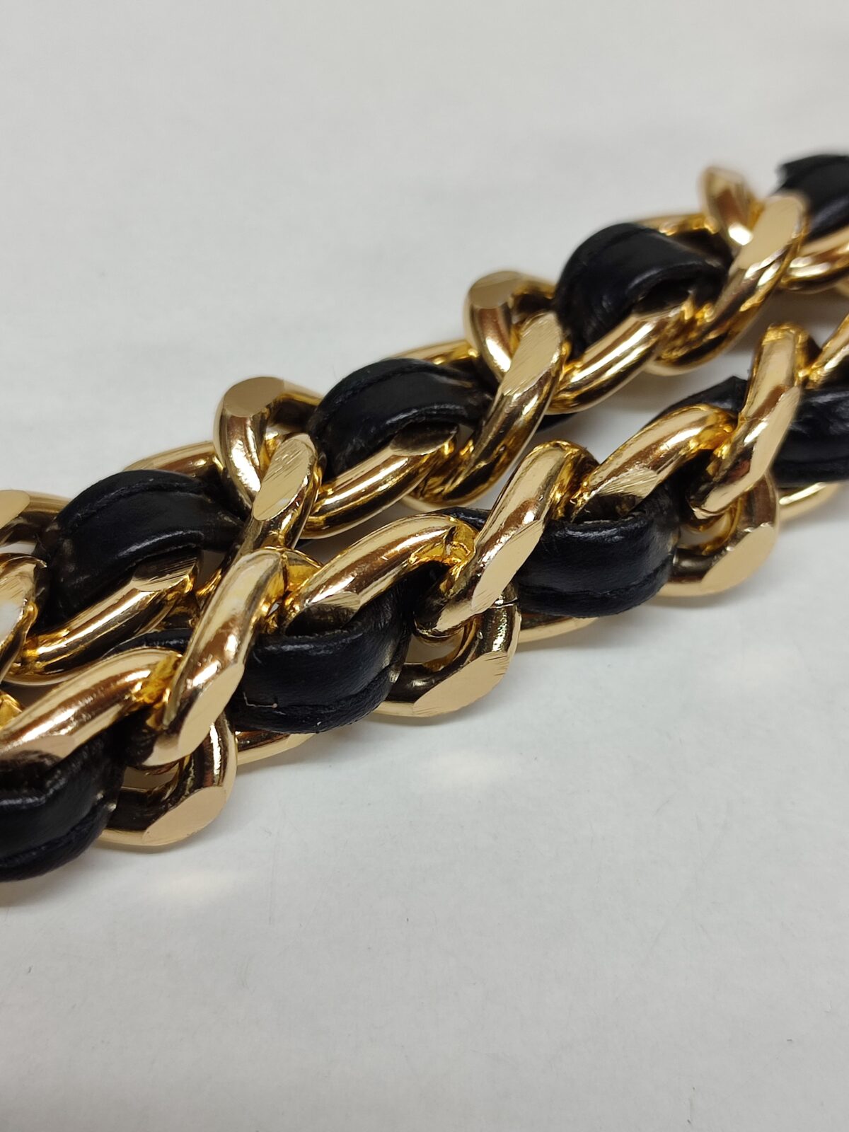 Thick Chain Leather Strap - Image 4