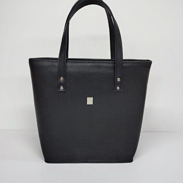 Classic Grained Leather Tote