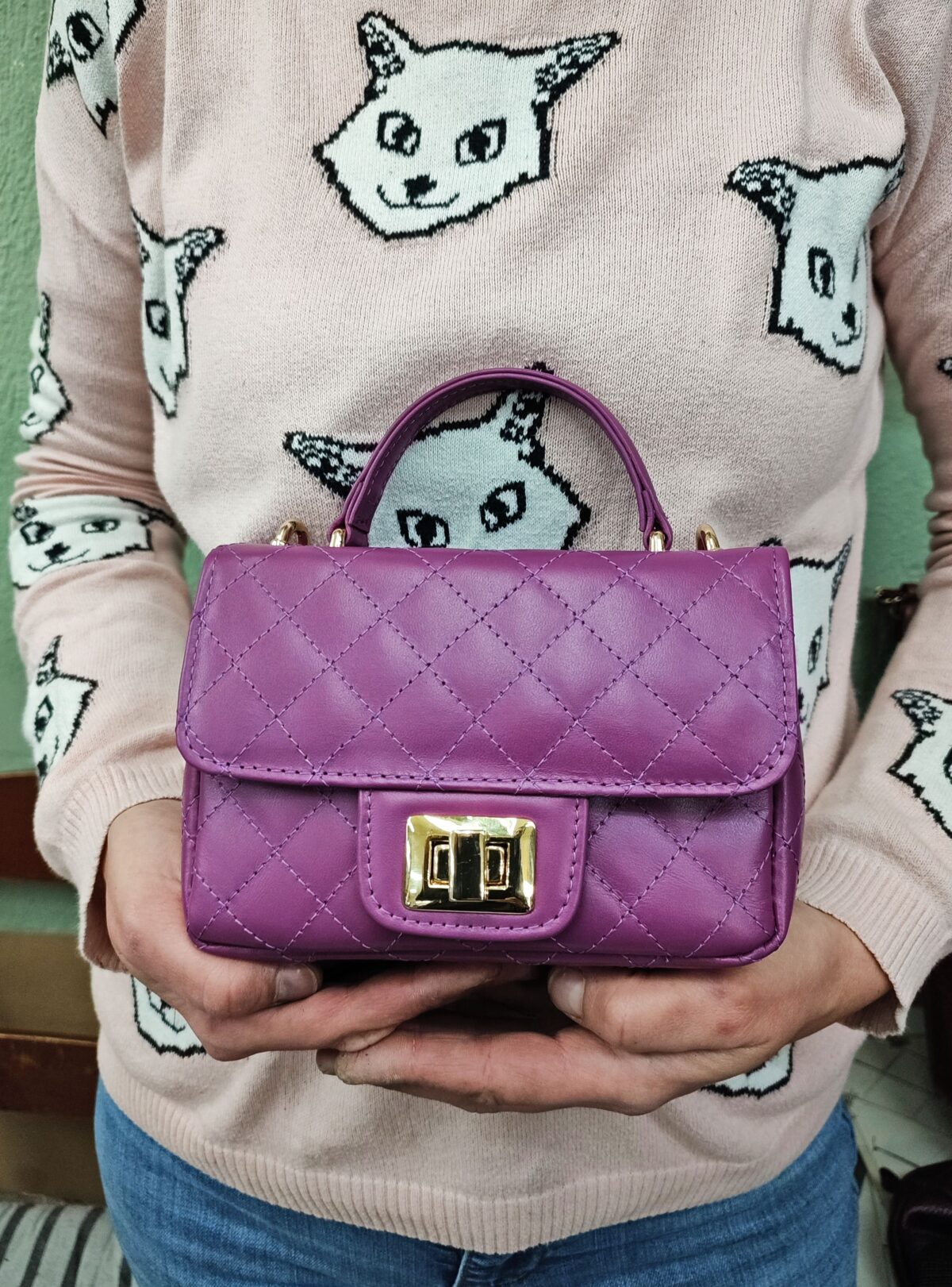 Venus Top Handle Purse - Image 7