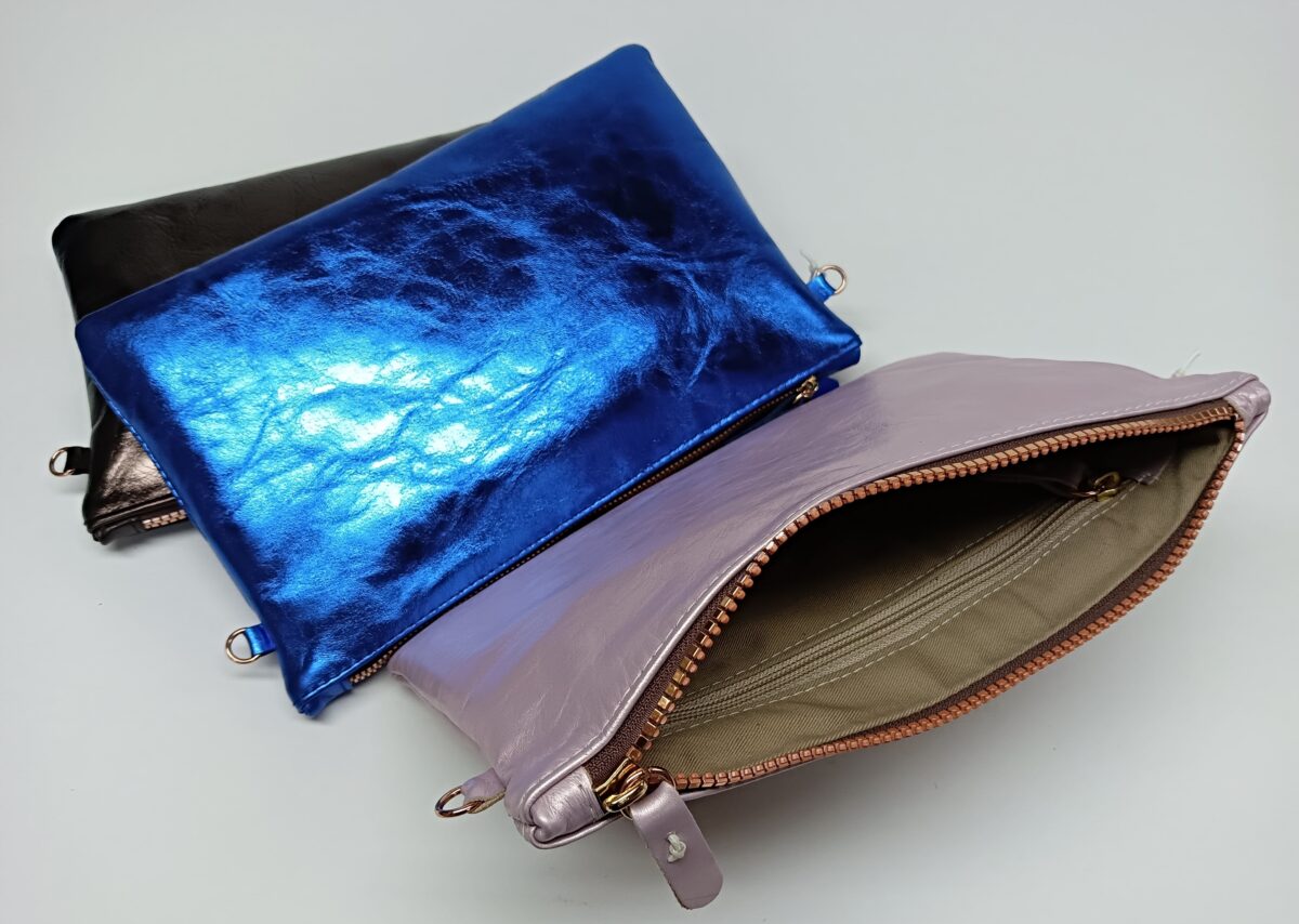 Metallic Diamond Clutch - Image 9