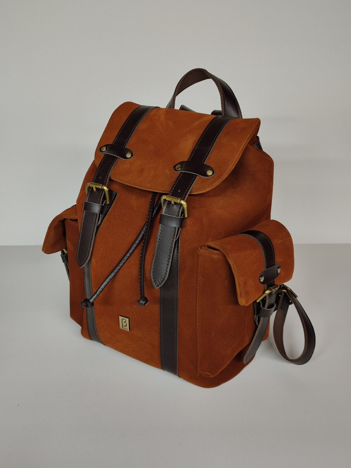 Genuine Suede XL Backpack - Image 5