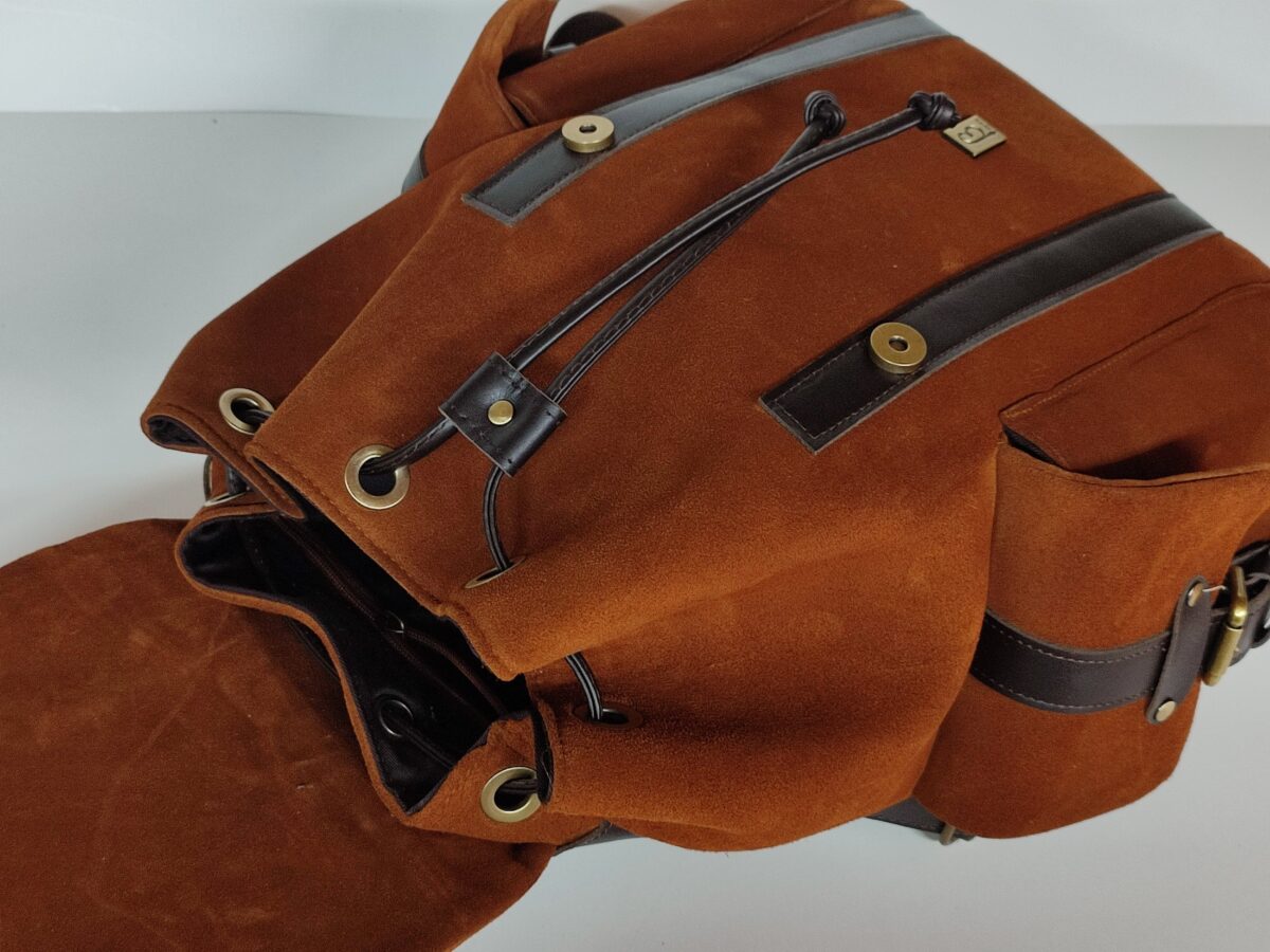 Genuine Suede XL Backpack - Image 8