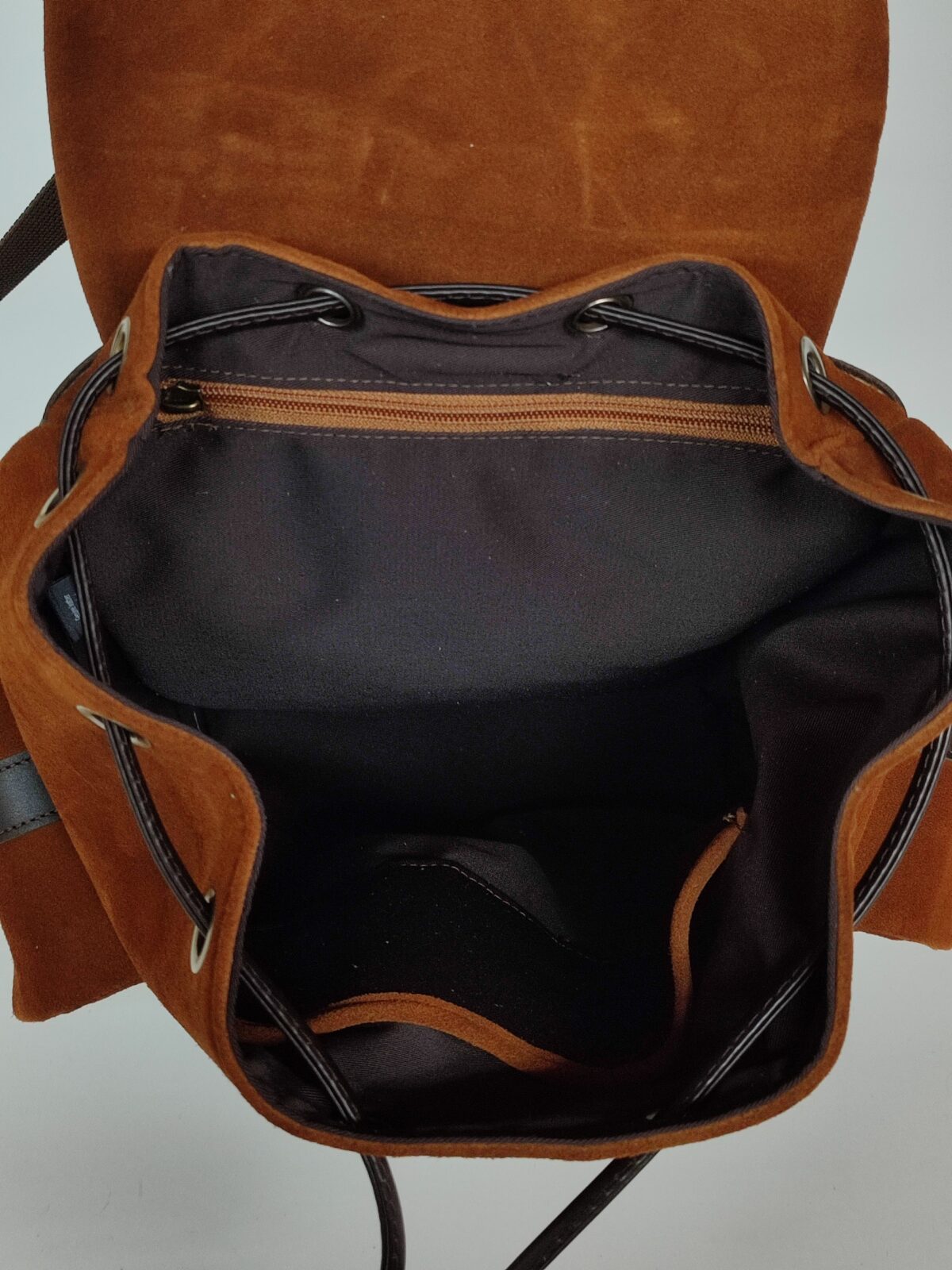 Genuine Suede XL Backpack - Image 9