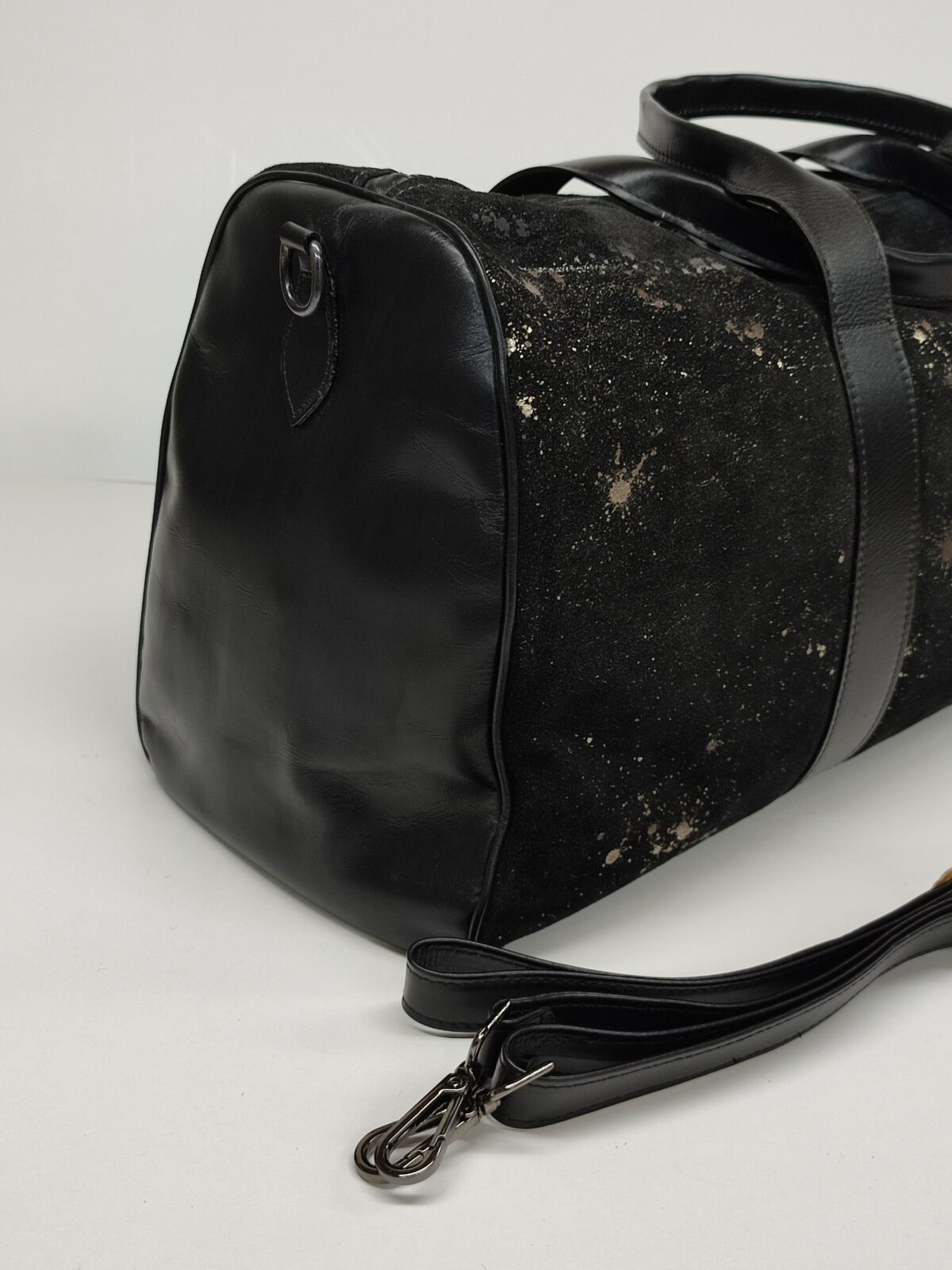 Black Steel Duffle Bag - Image 3