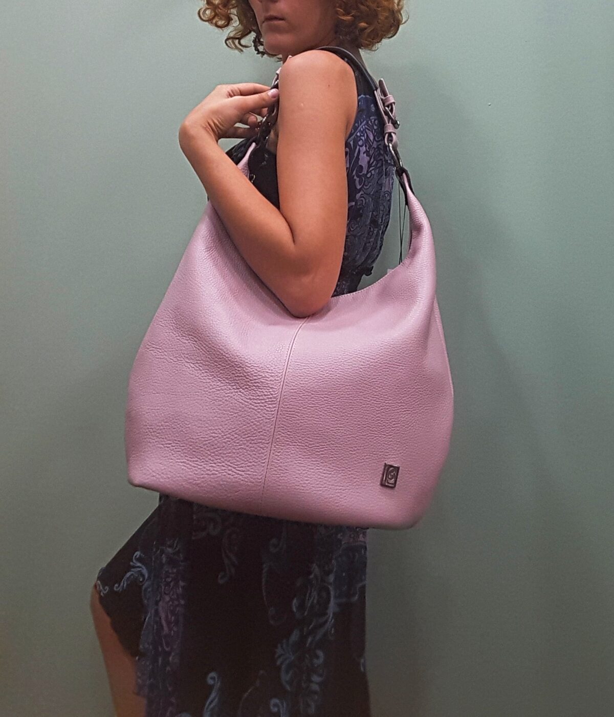 Leather Hobo Bag - Image 3