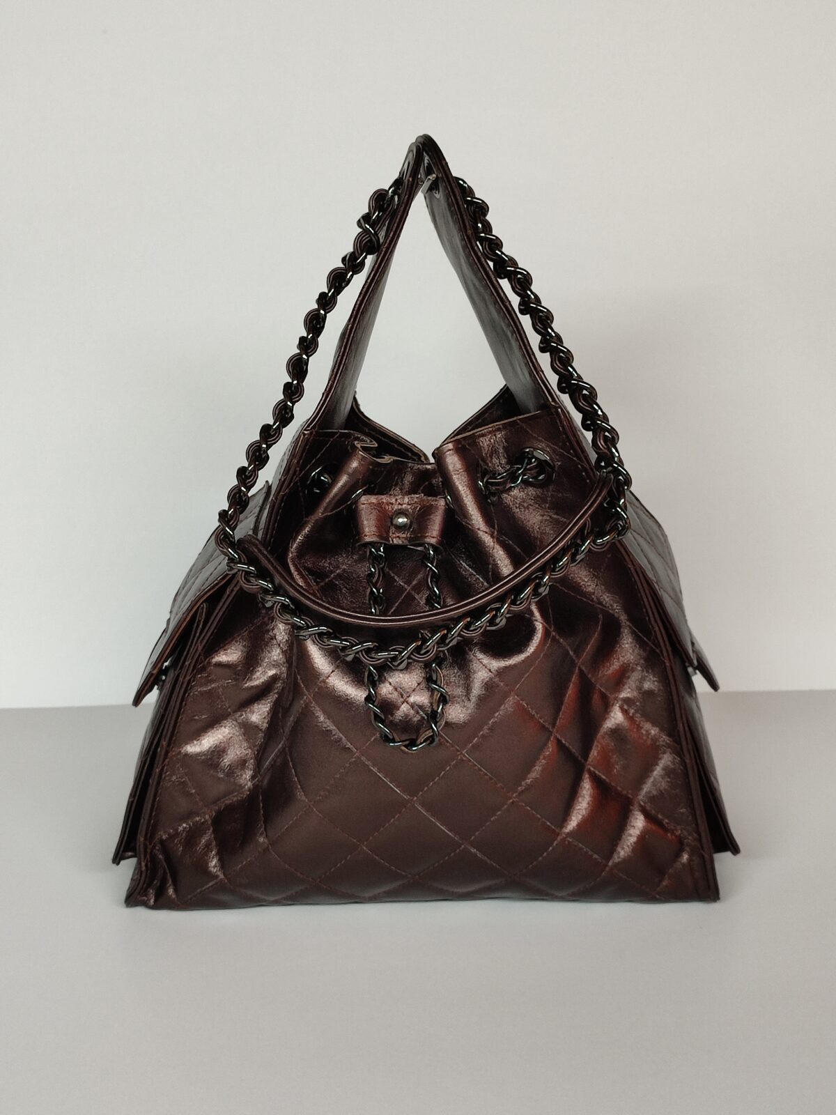 Luxury Bucket Bag (Medium Size) - Image 15