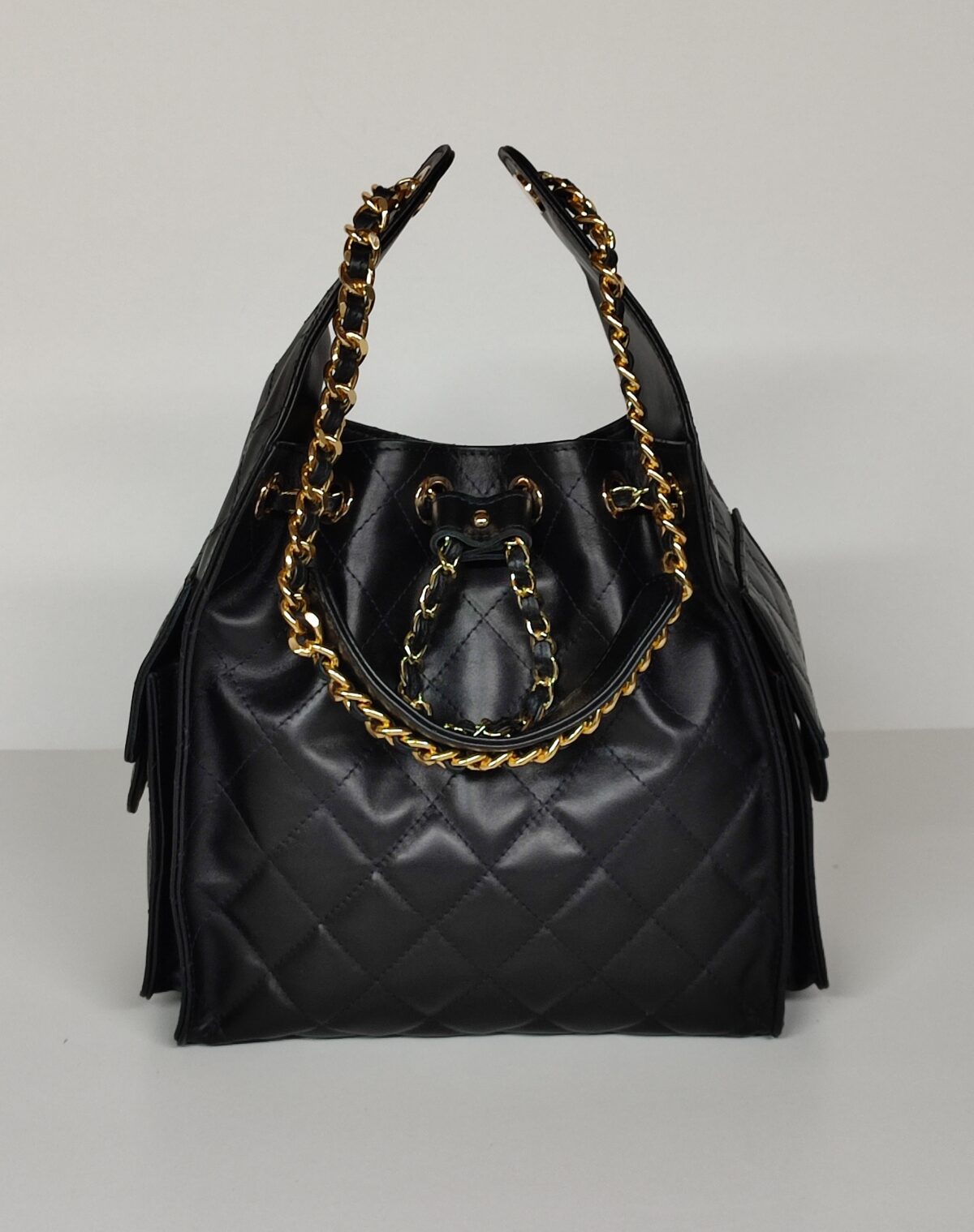 Luxury Bucket Bag (Medium Size) - Image 10