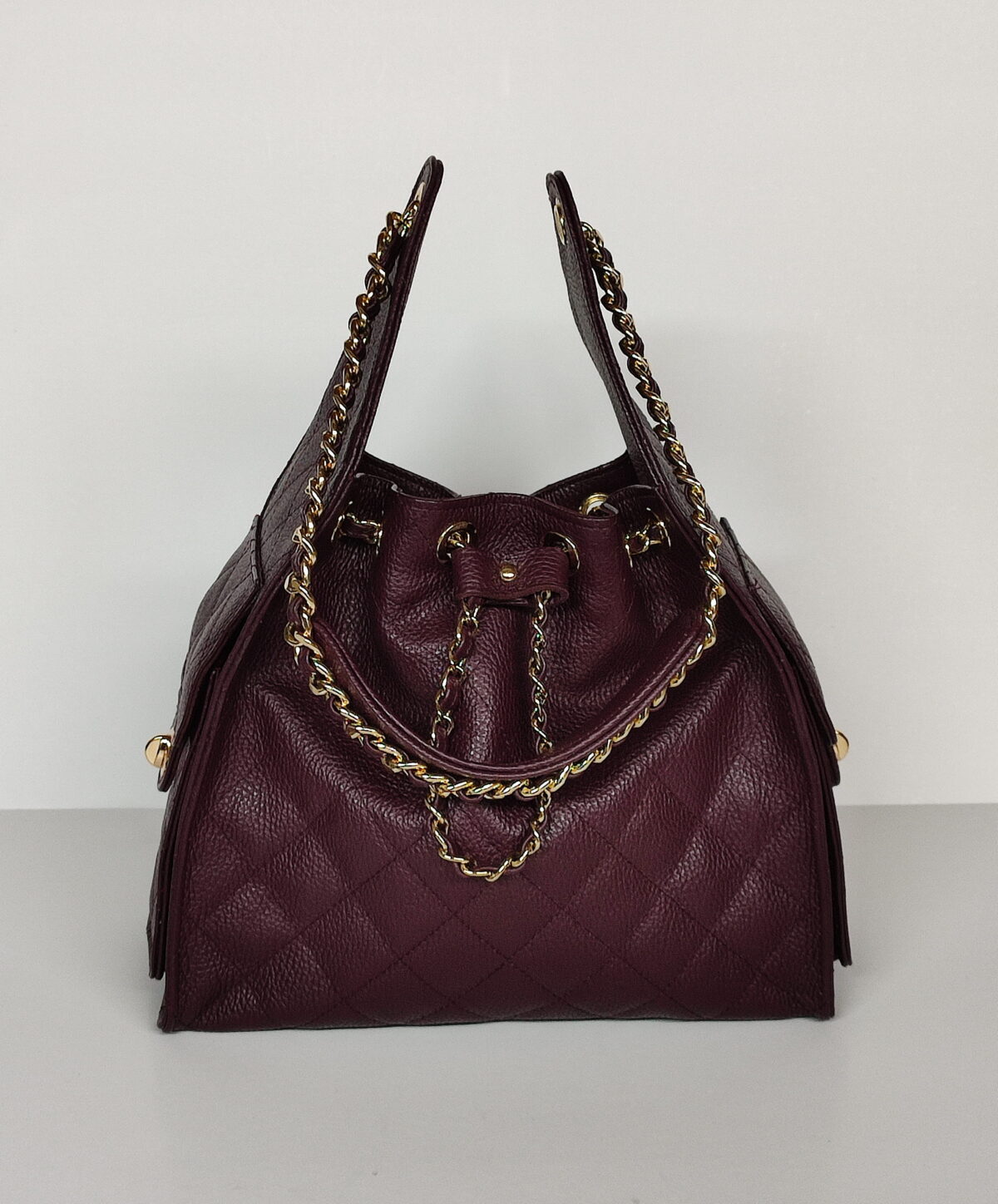 Luxury Bucket Bag (Medium Size) - Image 6