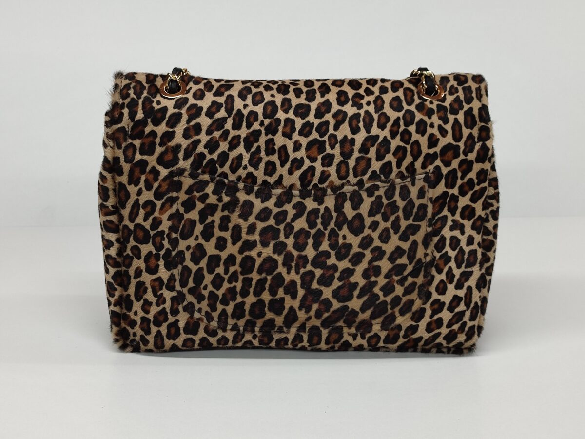 Leo Fur Max Leather Bag - Image 6