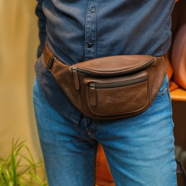 Genuine Leather Belt Bag