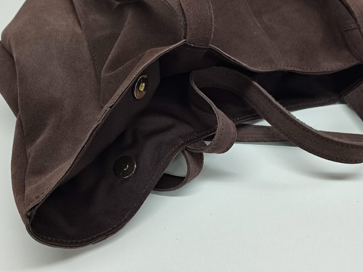 Gondola Suede Leather Bag - Image 9