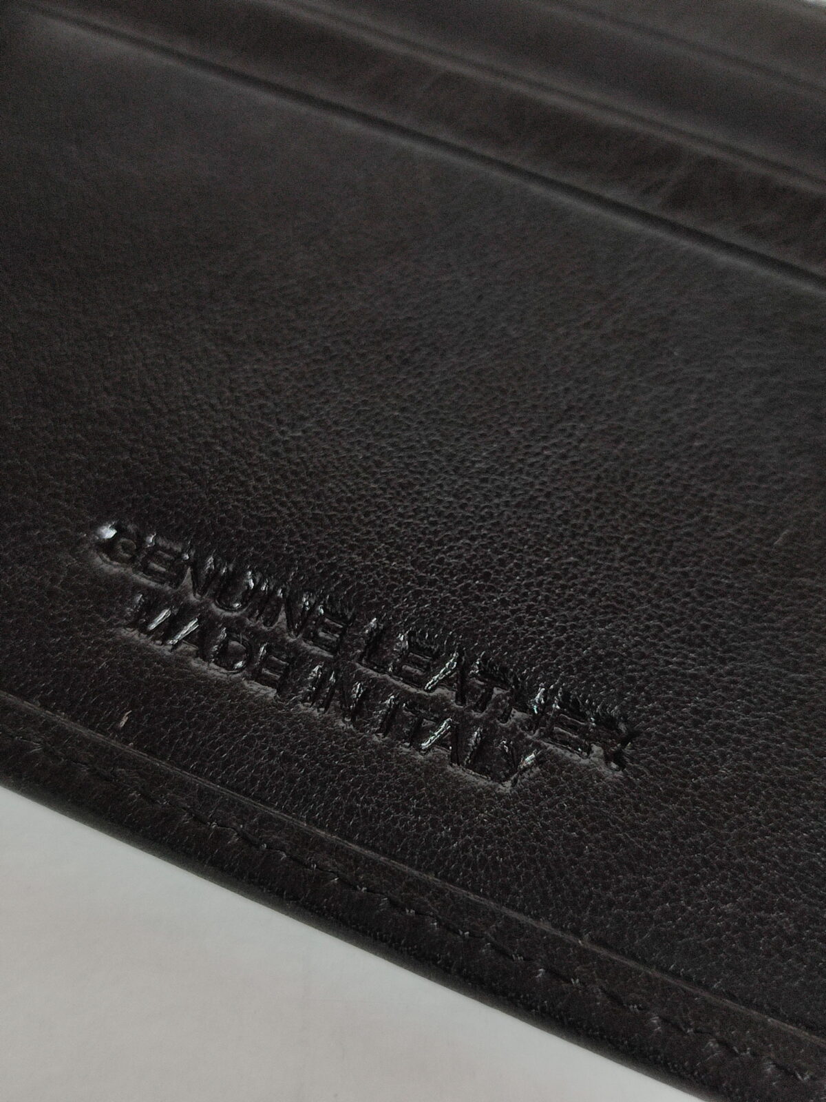 Genuine Leather Black Wallet - Image 3