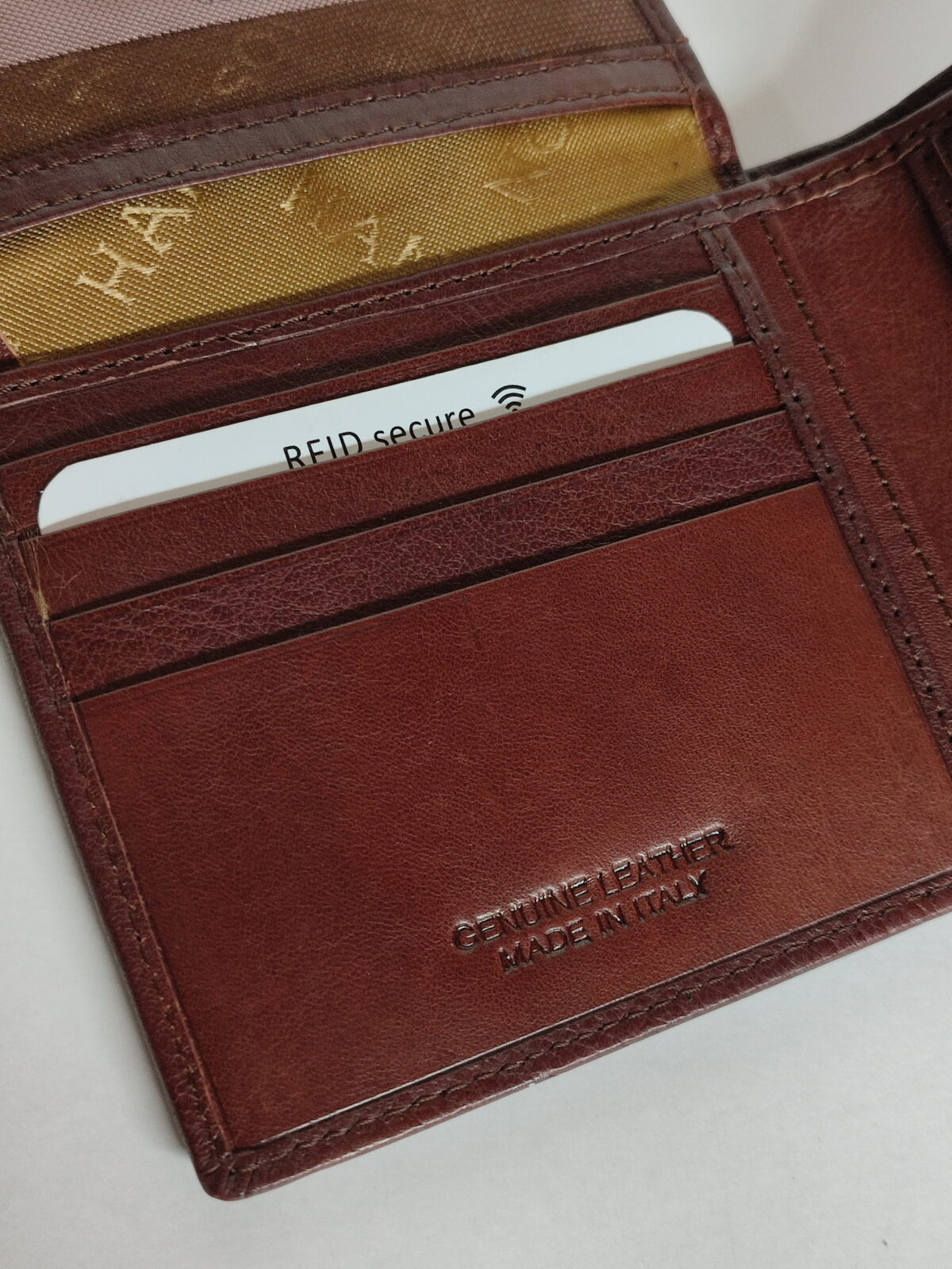Genuine Leather Brown Wallet - Image 3