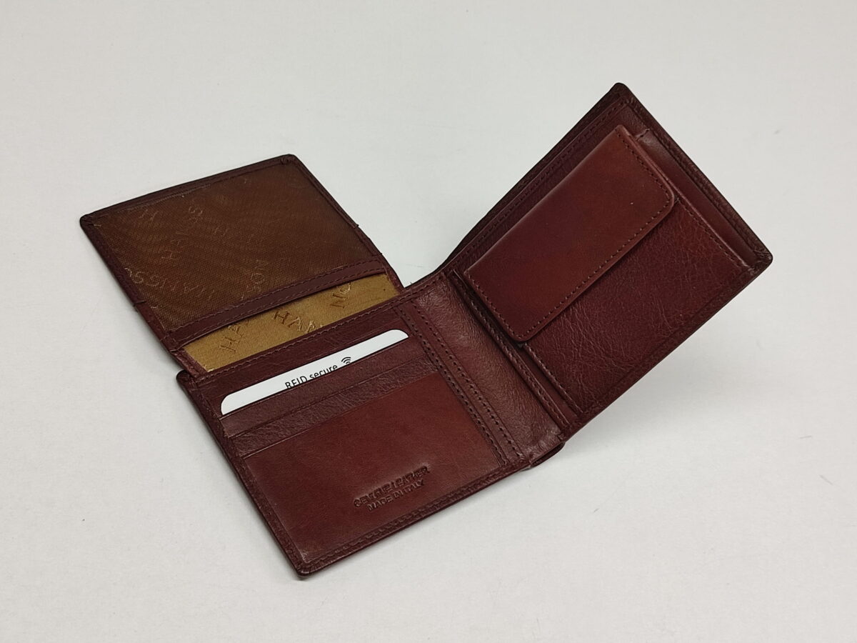 Genuine Leather Brown Wallet - Image 4