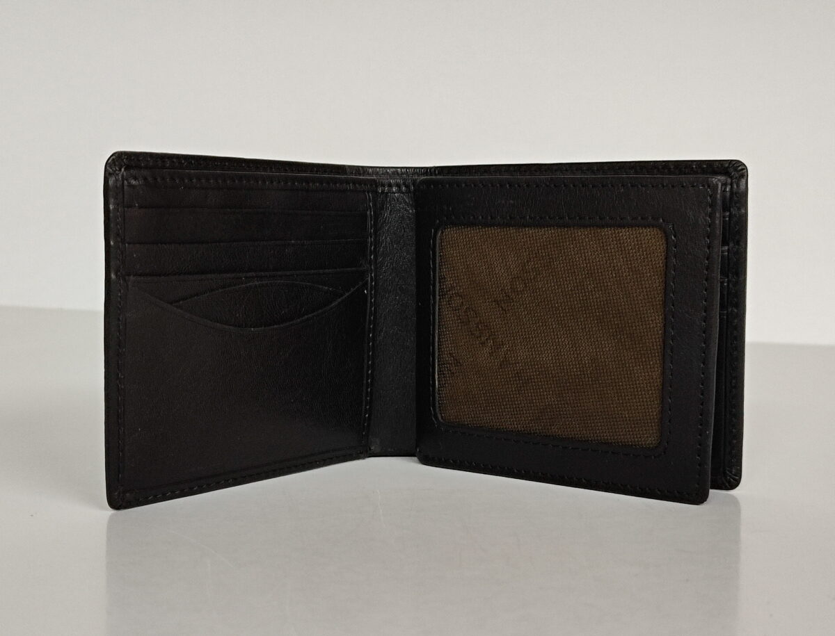Genuine Leather Black Wallet - Image 5