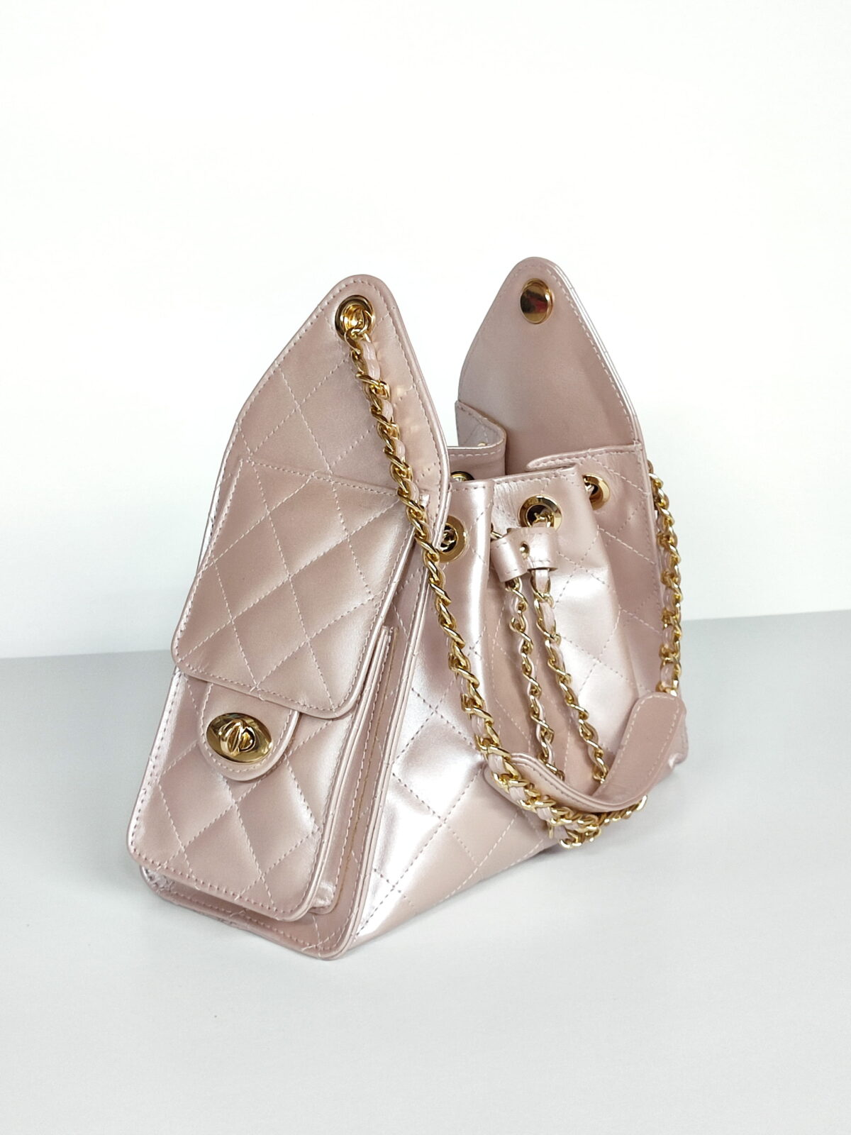 Luxury Bucket Bag (Small Size) - Image 9