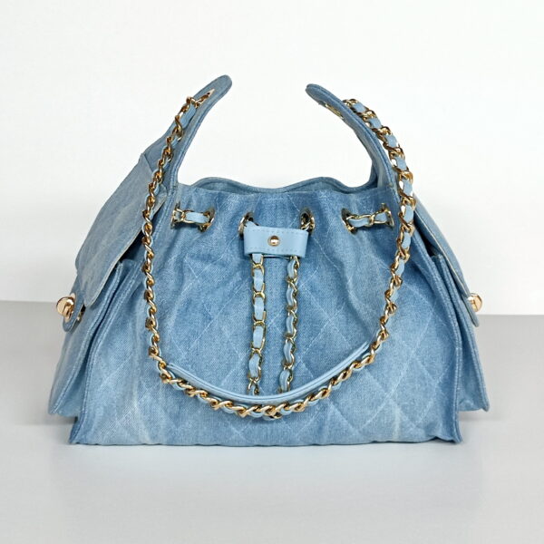 Jeans Luxury Bucket Bag (Small Size)