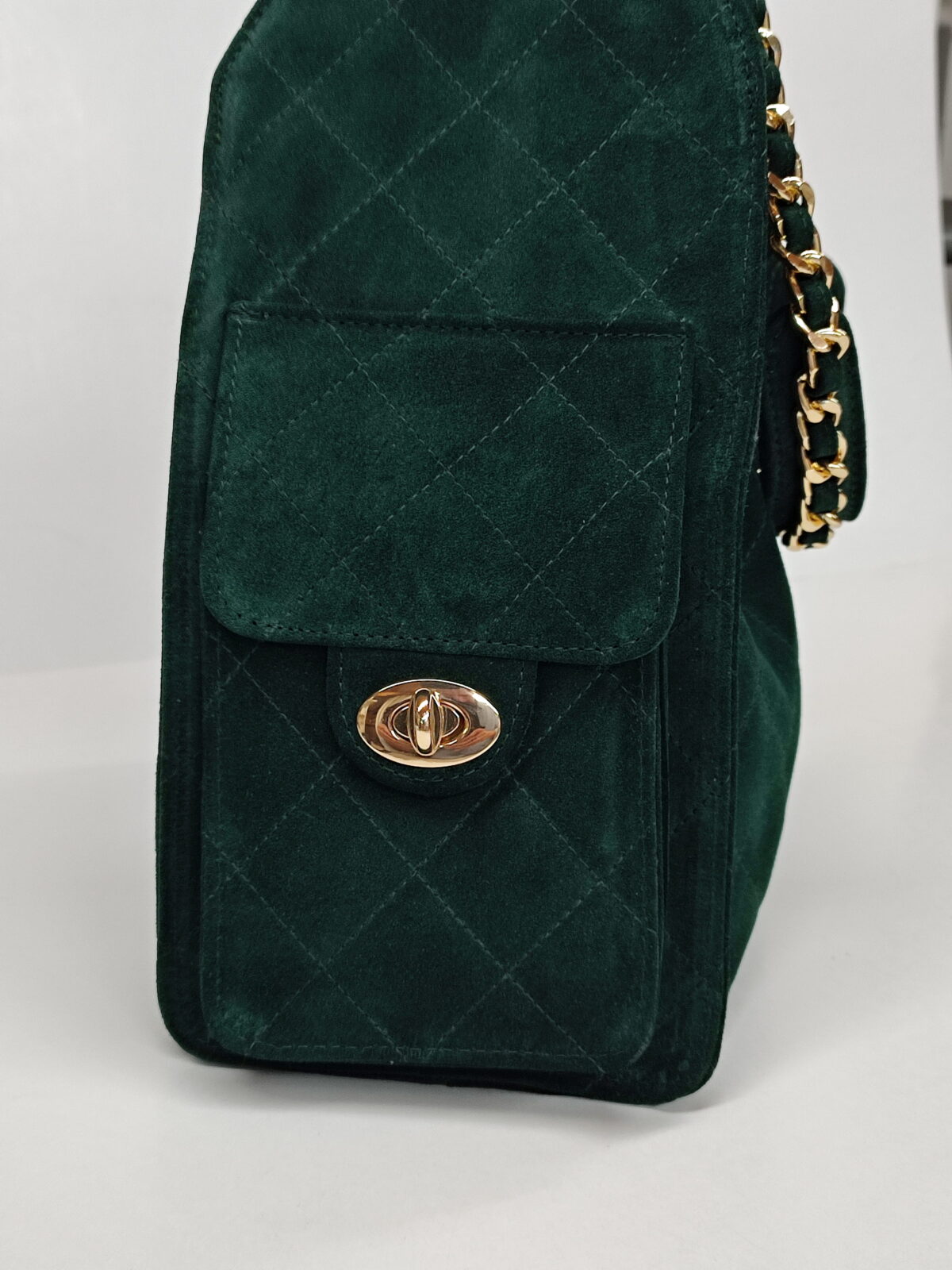 Luxury SUEDE Bucket Bag (Medium Size) - Image 8