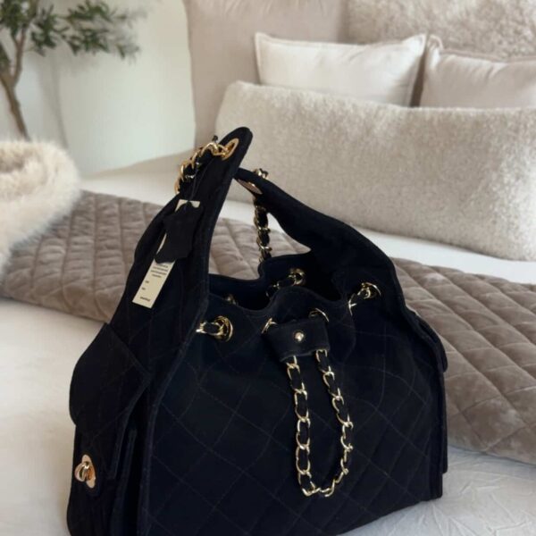 Luxury SUEDE Bucket Bag (Medium Size)
