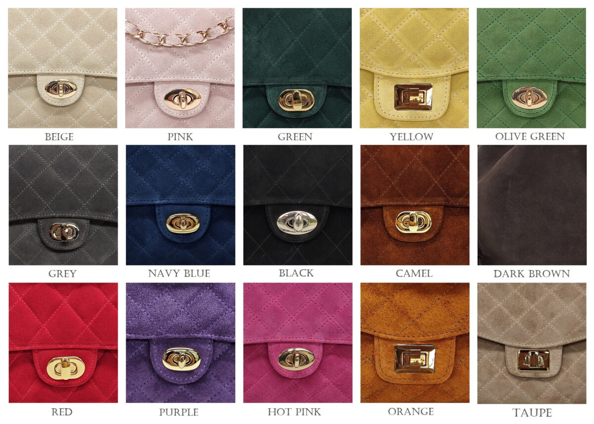 Luxury SUEDE Bucket Bag (Mini Size) - Image 9