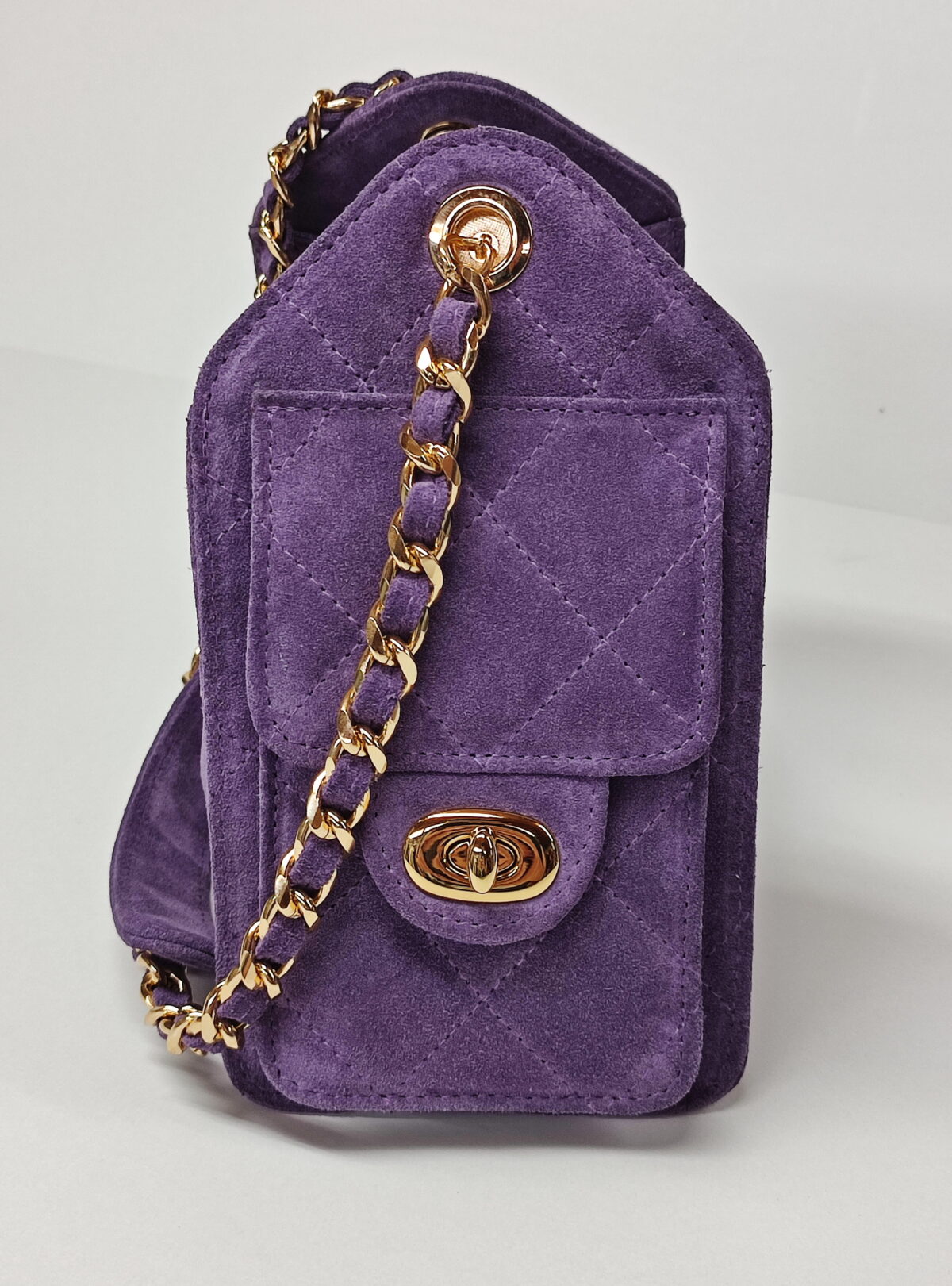 Luxury SUEDE Bucket Bag (Mini Size) - Image 6