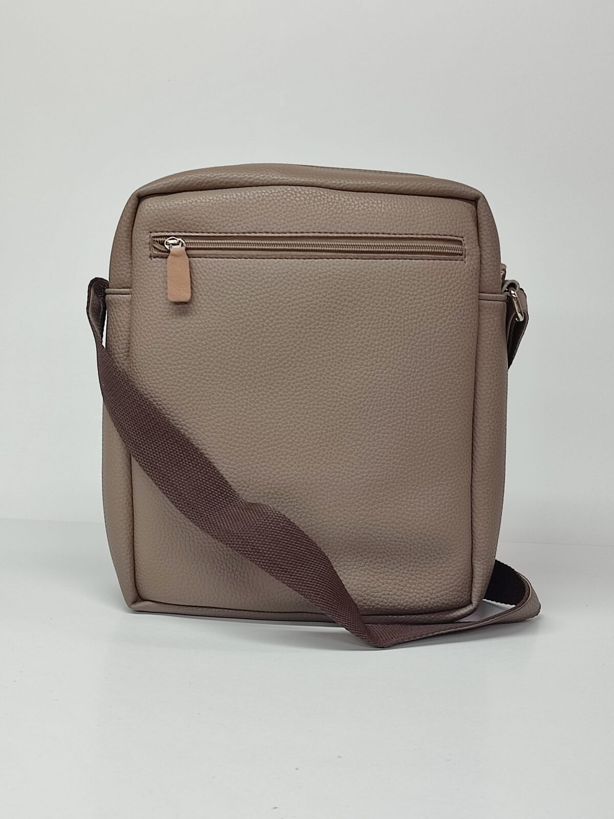 Large Messenger Grey Bag - Image 2