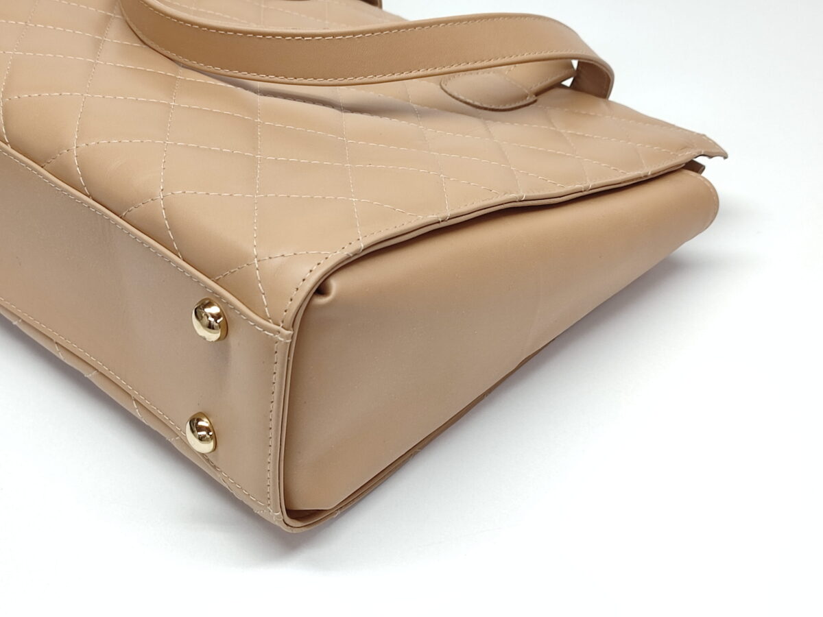 XL Beige Shopper Bag - Image 4