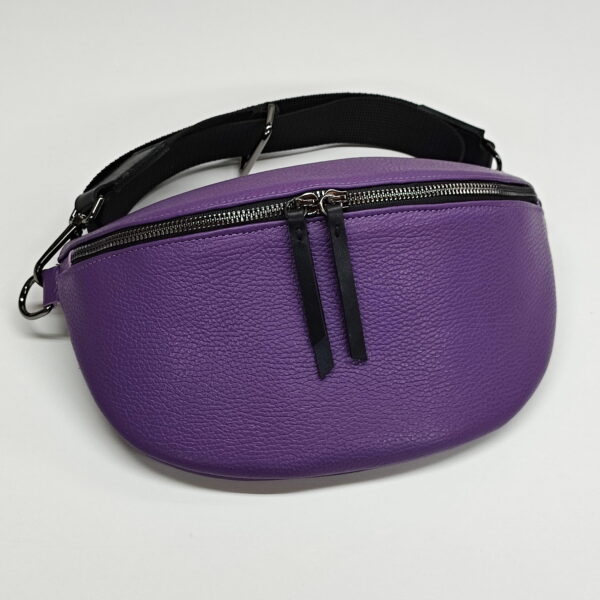Classic Grained Leather Festival Bag