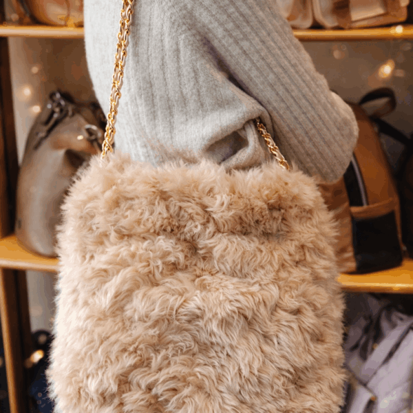 Sheepskin Tote
