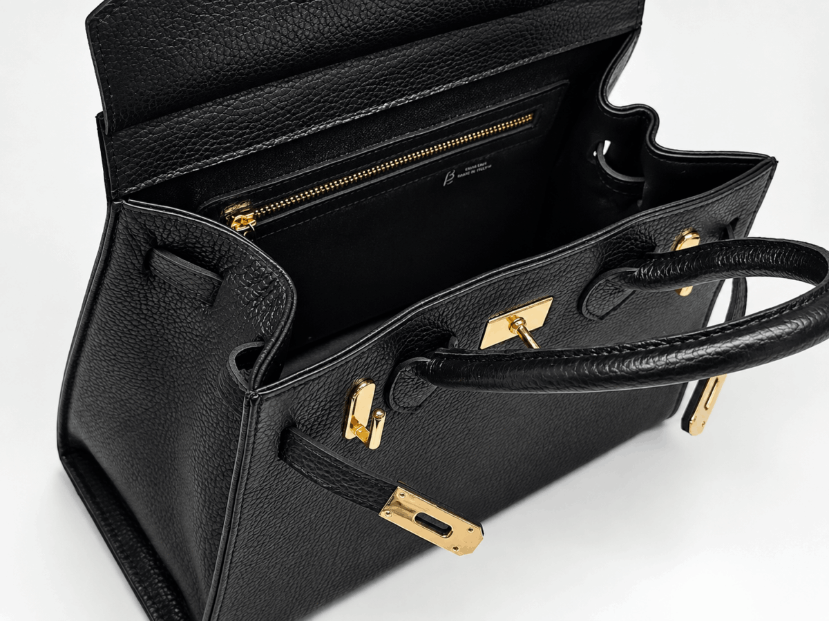 Classic Luxurious Leather Tote - Image 5